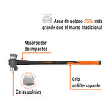 Marro Demoledor 10 lb, Mango Fibra de Vidrio 36', Truper