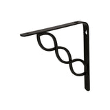 Ménsula Reforzada Negra 8 X 8', Diseño Trenza, Fiero