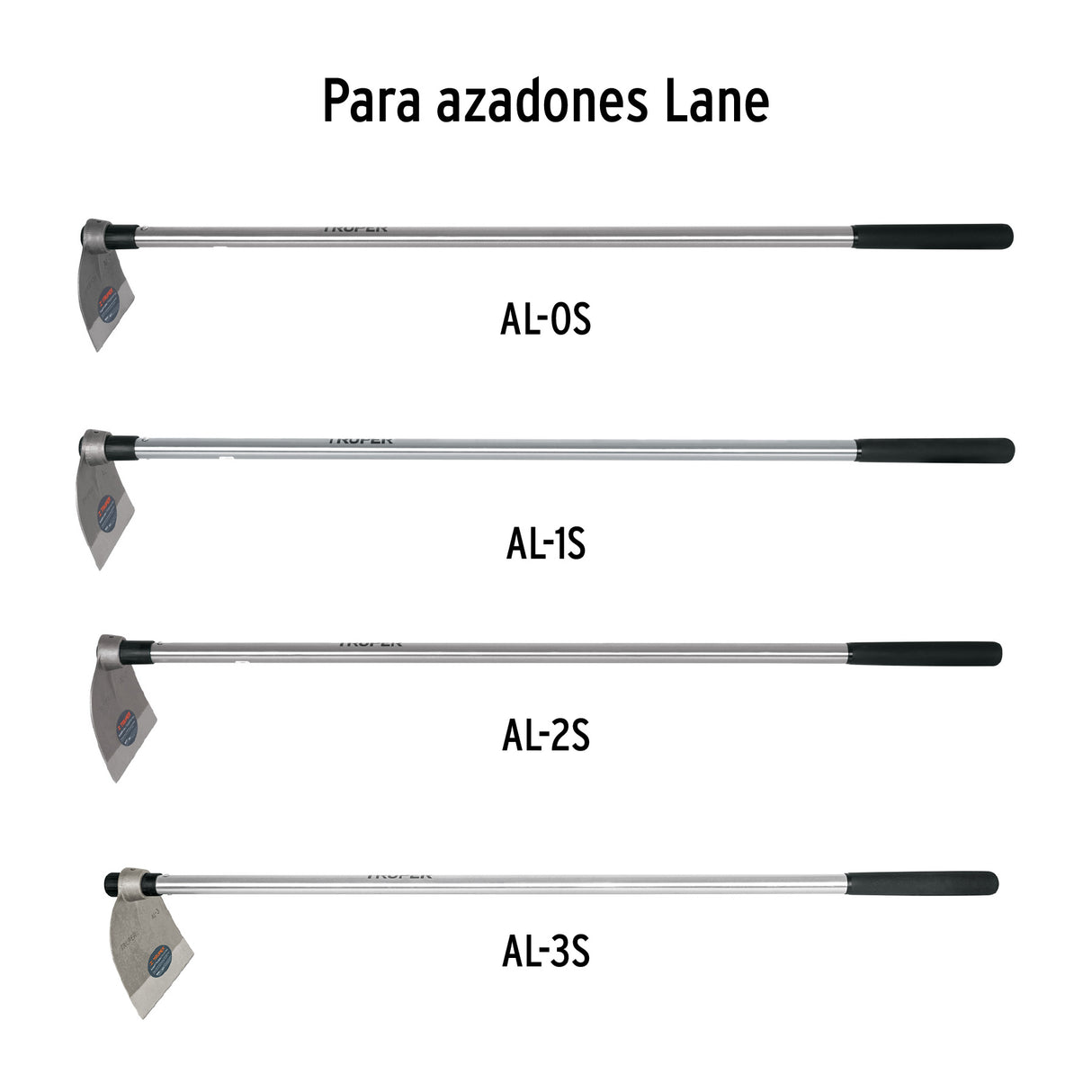 Mango de Fibra 54' para Azadones Lane y Martillo, Truper