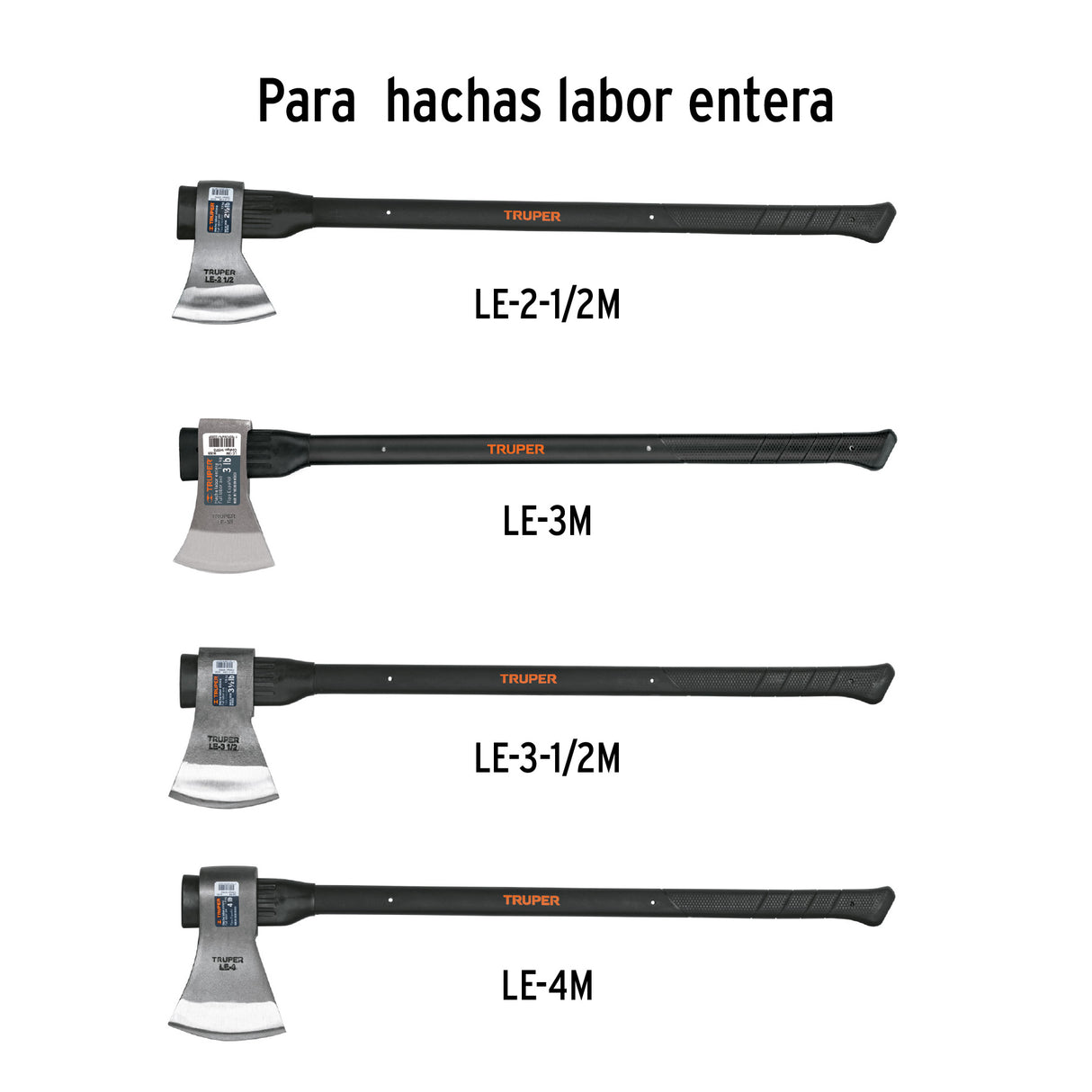Mango Fibra de Vidrio 36' para Hachas Media y Labor Entera