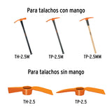Mango Madera para Talachos TP-2.5M y TH-2.5M, de 36', Truper