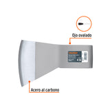 Hacha Media Labor 4 lb, sin Mango, Truper