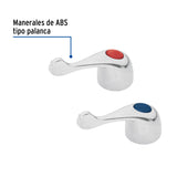 Juego de Manerales de Palanca para lav-fregadero, Cromo Basic