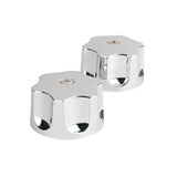 Juego de Manerales Hex de ABS para lav-fregadero, Cromo, Basic