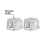 Juego de Manerales Hex de ABS para lav-fregadero, Cromo, Basic