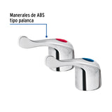 Juego de Manerales de Palanca para lav-fregadero, Cromo, Basic