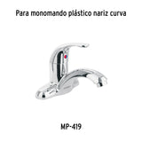 Maneral de Palanca para Monomando Lavabo MP-419, Cromo, Basic