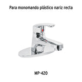 Maneral de Palanca para Monomando Lavabo MP-420, Cromo, Basic