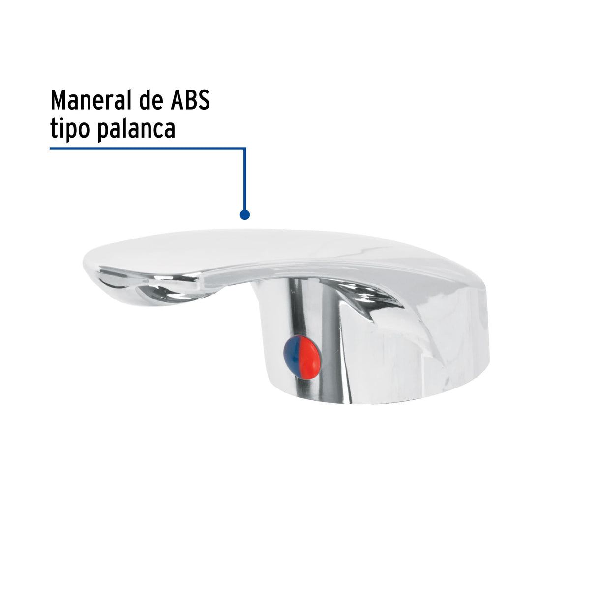 Maneral de Palanca para Monomando Lavabo MP-420, Cromo, Basic