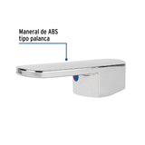 Maneral Plano para Monomando de Lavabo, Cromo, Basic