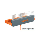 Kit de Puntas Diamantadas para Herramienta Rotativa, 20 Pzas