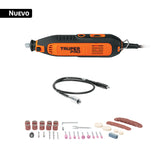 Herramienta Rotativa 135 W con 97 Accesorios, Truper Pro