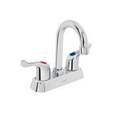 Mezcladora 4' Lavabo, ABS, Cuello Bar, Palanca, Basic