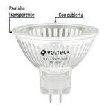 Lámpara de Halógeno 50 W Tipo Mr 16 Base GU5.3, Volteck