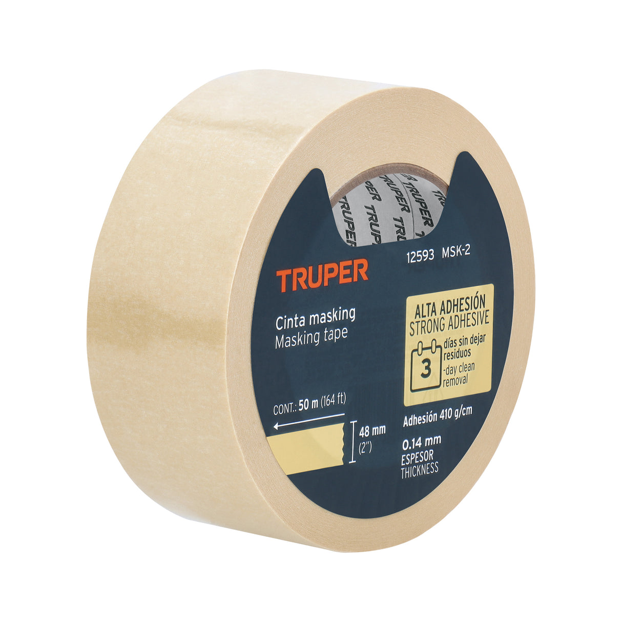 Cinta Masking Tape de 2' X 50 m, Truper