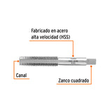 Machuelo Semicónico 5/32' X 32 Cuerda Gruesa, Truper