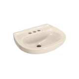 Lavabo de Porcelana con Rebosadero, Marfil, Foset