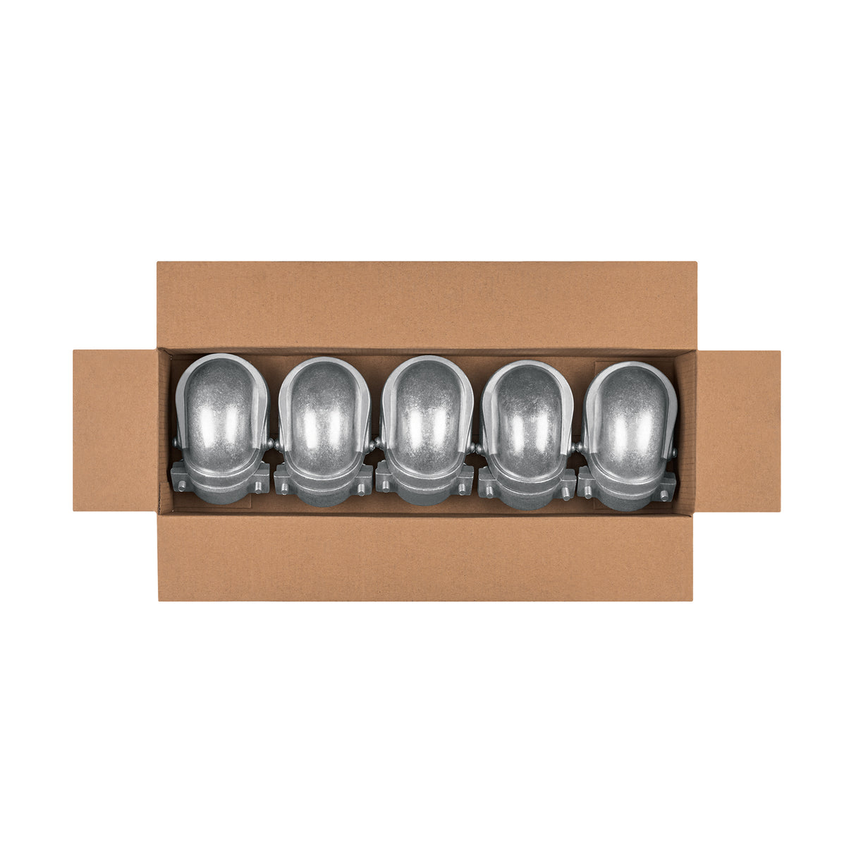 Mufa con Abrazadera para Tubo 3/4', Volteck