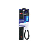 Multicontacto 4 Entradas, 1 USB a + 1 USB C, Negro, Volteck