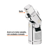 Nudo Universal para Dados con Cuadro de 1/2', Truper