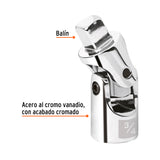 Nudo Universal para Dados con Cuadro de 3/4', Truper