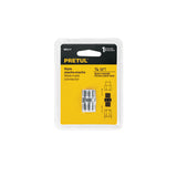 Niple de Acero, Macho-macho, Cuerda 1/4' NPT, Pretul