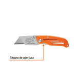 Navaja Abatible 6' Cuerpo de Aluminio y Acero Inox, Truper