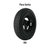 Llanta Neumática Reforzada 16', sin Cámara, Truper