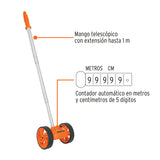 Odómetro con Doble Rueda de 4', Truper