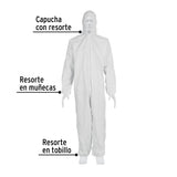 Overol Desechable, Talla g, Pretul