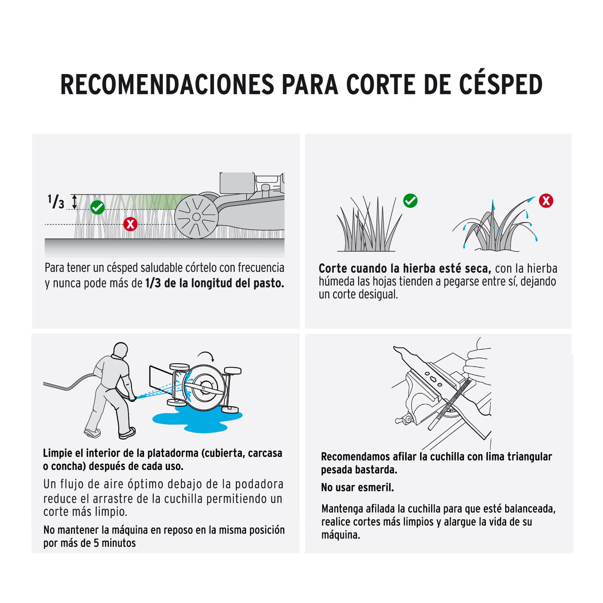Podadora con Motor a Gasolina de 3 HP, 16' de Corte, Pretul