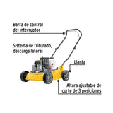 Podadora con Motor a Gasolina de 3 HP, 16' de Corte, Pretul