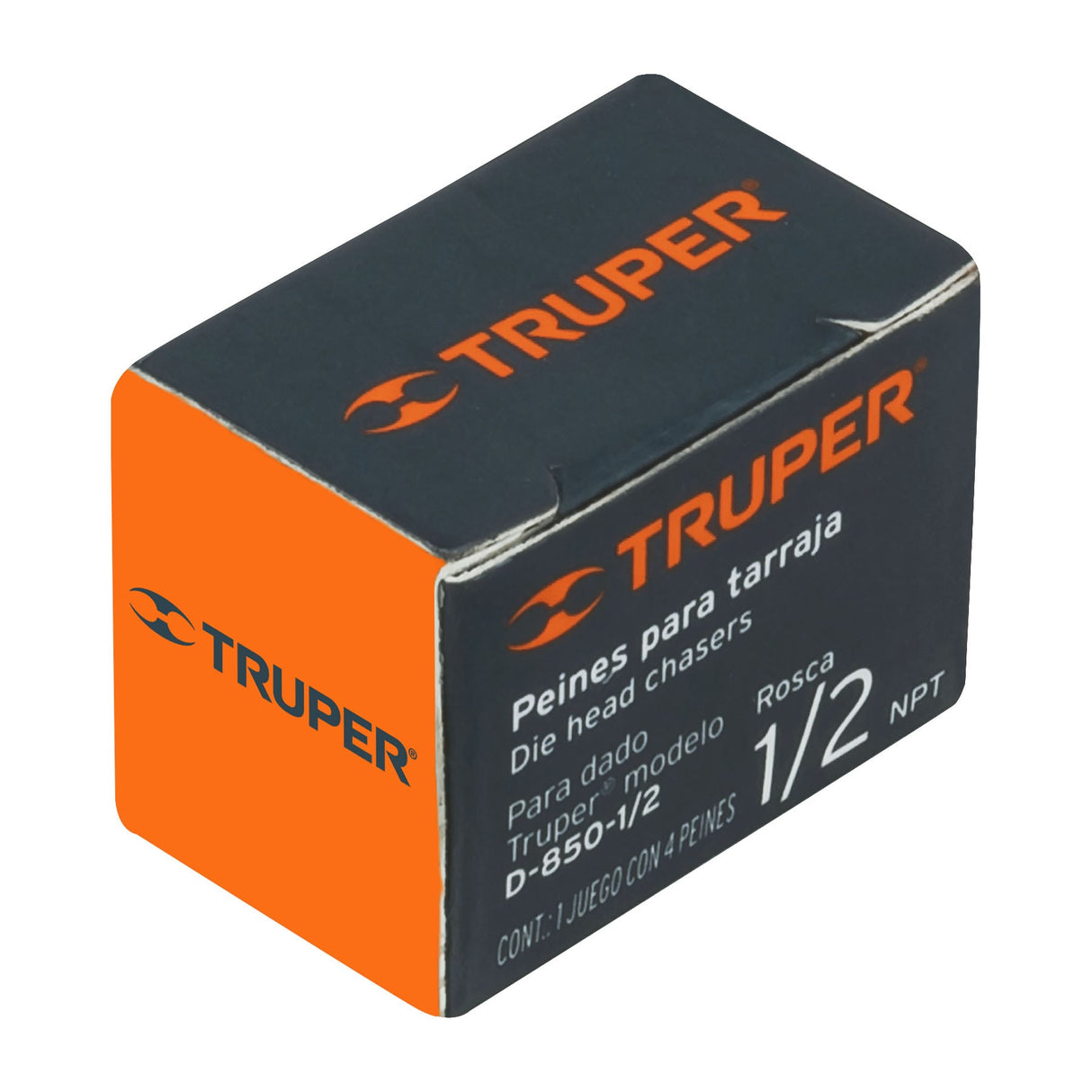 Juego de 4 Peines 1/2' para Tarrajas TA-850 y TA-851, Truper