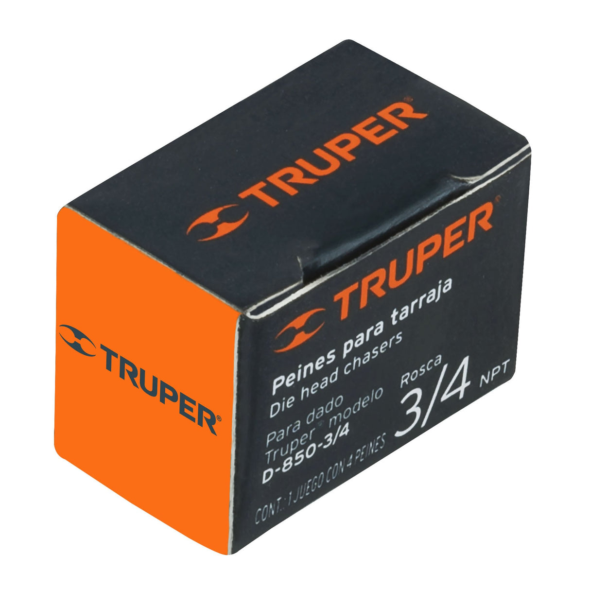 Juego de 4 Peines 3/4' para Tarrajas TA-850 y TA-851, Truper
