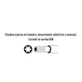 Juego de 7 Puntas Torx Combinadas C/Seguro Largo 1', Expert