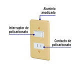 Placa Armada Contacto E Interruptor, Línea Económica