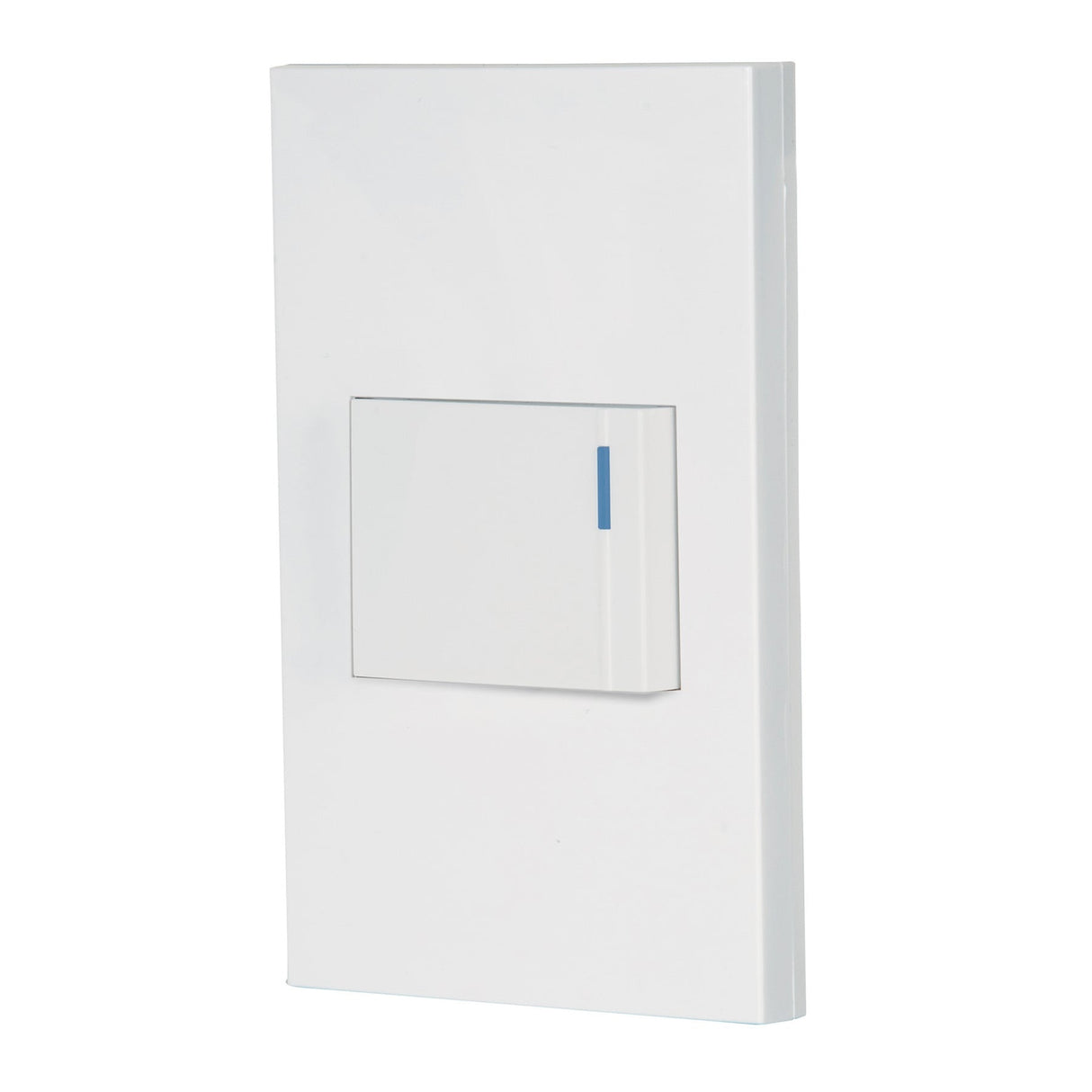 Placa Armada 1 Interruptor, 1.5 Módulos, Española, Blanco