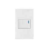 Placa Armada 1 Interruptor de 3VÍAS, 1.5MÓD, Española, Blanco