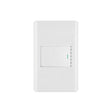 Placa armada blanca 1 interruptor 1.5 módulos, Lisboa
