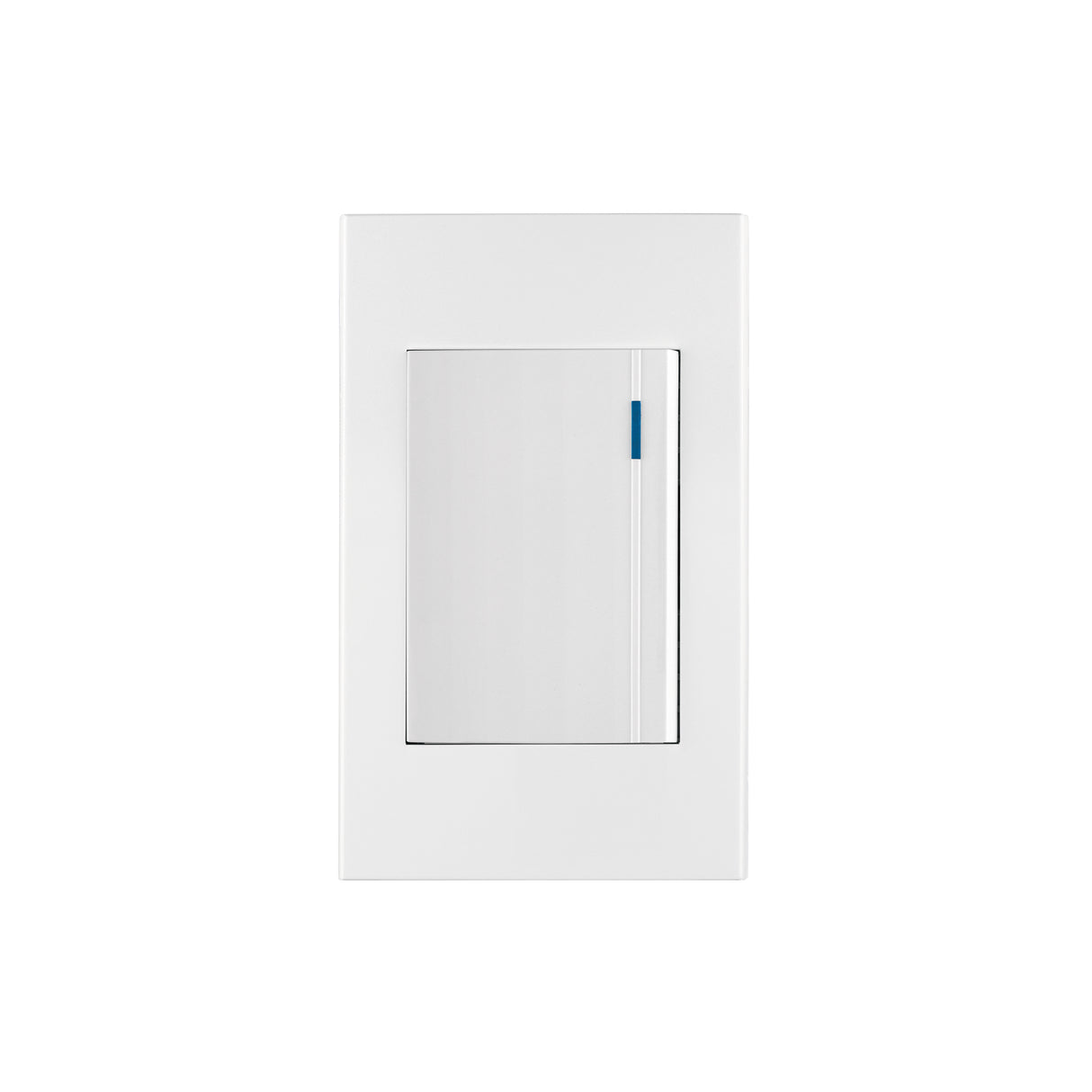 Placa Armada 1 Interruptor, 3 Módulos, Española, Blanco