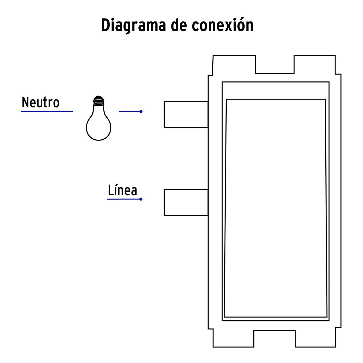 Placa Armada con 3 Interruptores Sencillos, Volteck Basic