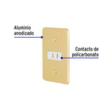 Placa Armada con Contacto Polarizado, Línea Económica