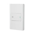Placa armada blanca 1 interruptor de timbre 1.5 mód, Lisboa