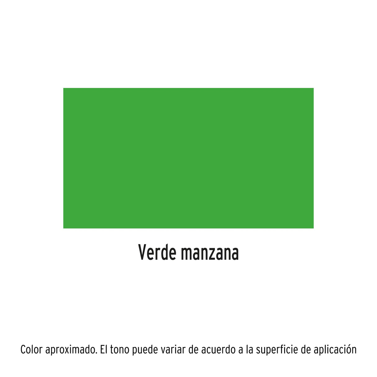 Pintura en Aerosol, Verde Manzana, Bote Esbelto, 400 ml