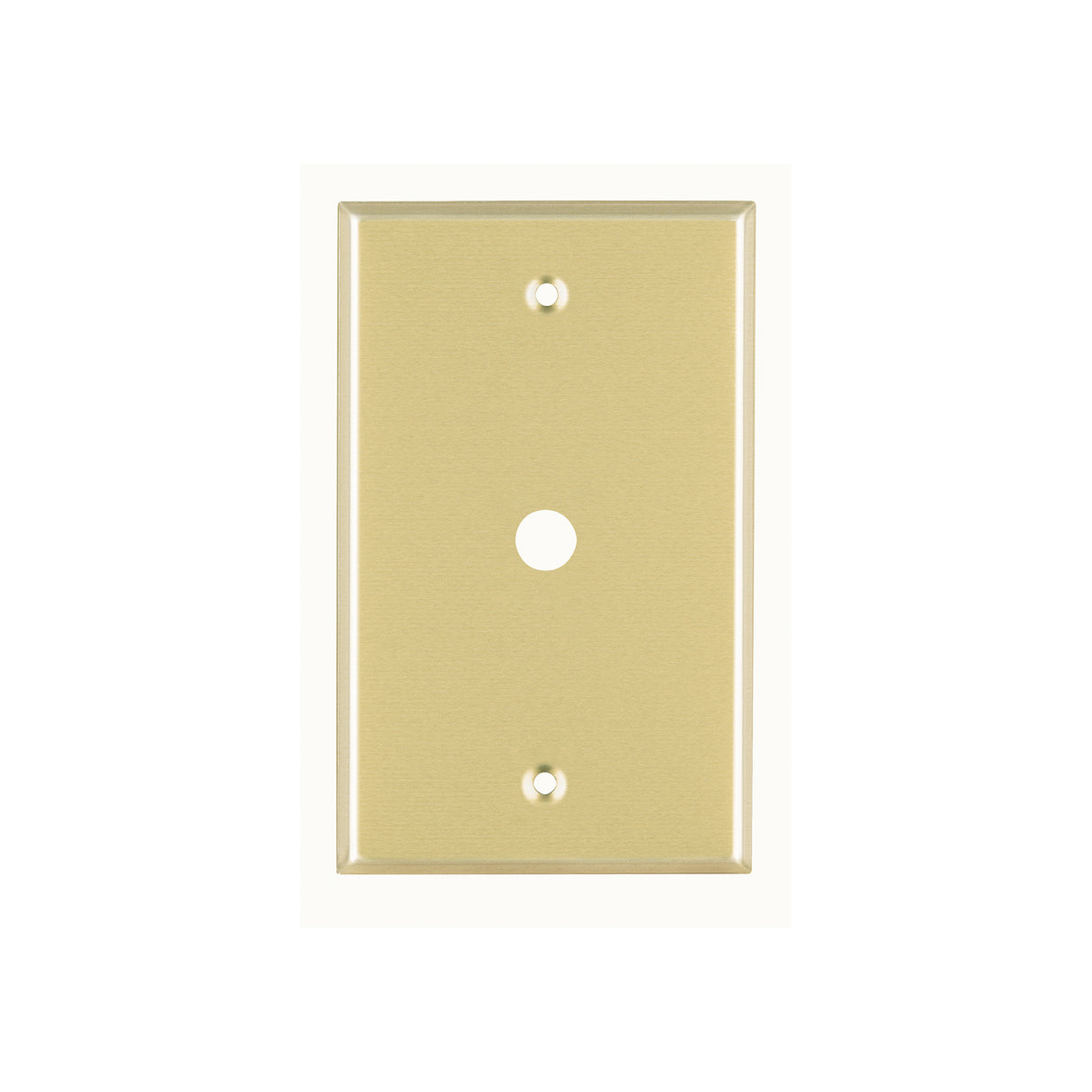 Placa Pasacable de Aluminio, Línea Standard, Volteck