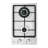 Parrilla Gas Empotrable 30 cm, 2 Quem, Acero Inox, Riviera