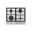 Parrilla gas empotrable 60 cm, 4 quem, acero inox, RIVIERA