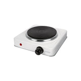 Parrilla Eléctrica 1 Quemador de Disco, Blanca, Volteck