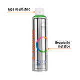 Pintura en Aerosol, Verde Neón, Bote Esbelto, 400 ml
