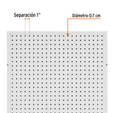 Panel Perfocel 60 X 180 cm, Truper